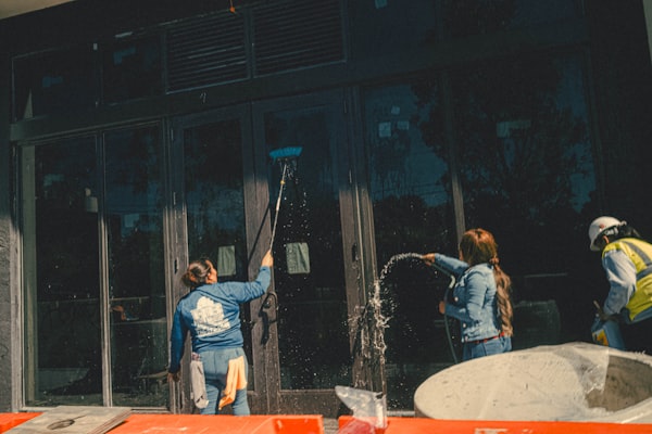 Our cleaning team